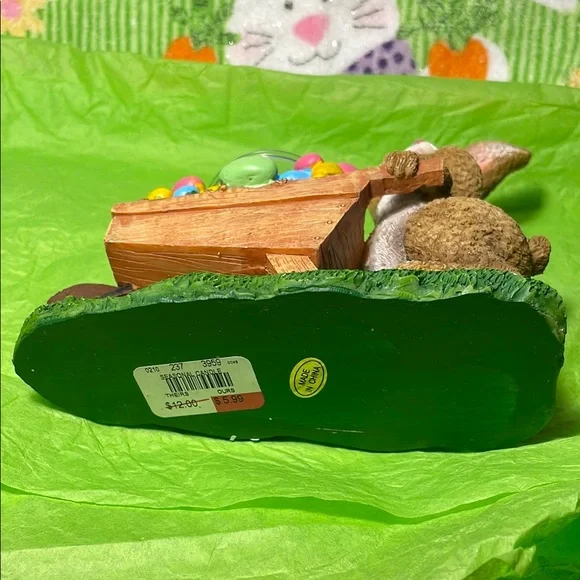 Easter Bunny and Carrot Candle Holder Set - Picture 11 of 14